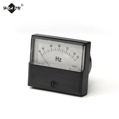 China High Accuracy 1.5 Class Indicator Type HZ Rectangle Shape Panel Frequency Meter 70*60mm for sale