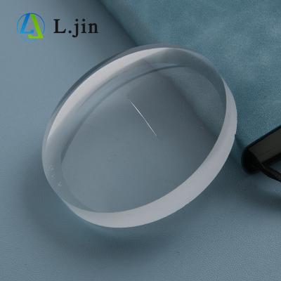 China 1.499 lenses high quality flat surface china bifocal half full lens for sale