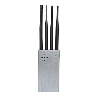 China 8 Antennas Portable Mobile Phone Signal Jammer with Bigger Hot Sink & Battery Blocks 2G 3G 4G 5G WIFI signals à venda