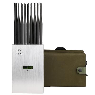 Китай 18 antennans portable signal jammer blocking mobile phone 2G, 3G, 4G, 5G and GPSL1, GPSL2-L5, GPSL3-L4 , 2.4GWIFI, 5.2GWIFI, 5.8GWIFI, UHF, RF, Lojack signals. продается