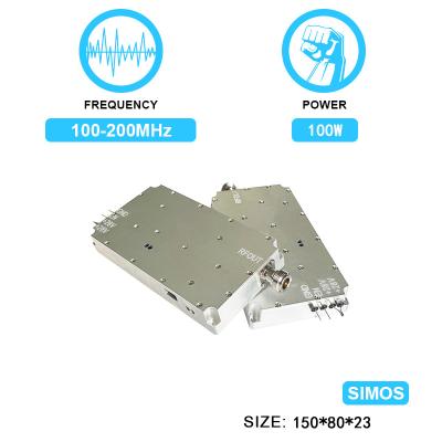 Китай 100W Customisable Ulf RF Power Amplifier Module 100-200MHz Module Drone Counter Anti-Drone Jamming With SIMOS продается