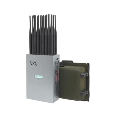 Chine New 27 antennans portable signal jammer blocks mobile phone 2G, 3G, 4G, 5G, GPS, WIFI,  UHF VHF, RF,LOJACK signals… à vendre