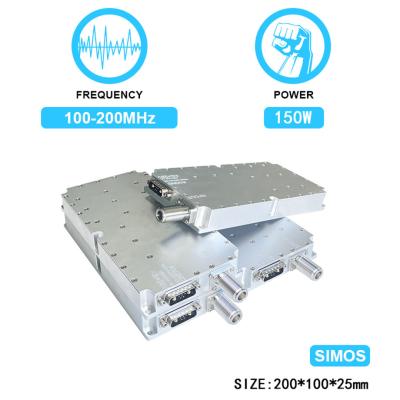 China 150W Customisable Ulf RF Power Amplifier Module 100-200MHz Module Drone Counter Anti-Drone Jamming With SIMOS for sale