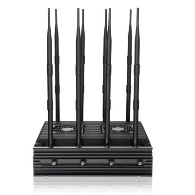 China Nuevo bloque potente 2G, 3G, 4G, WIFI, GPSL1, lojack, gama de potencia de salida ajustable de la emisión de 8 antenas de la cubierta 68W hasta los 80m en venta