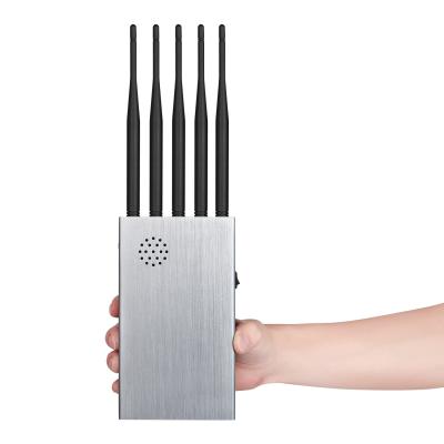 China 10 Antennas Full Bands Multifunctional Cell Phone Signal Jammer Blocking 2G.3G.4G.5G.WIFI.GPSL1 Signals for sale