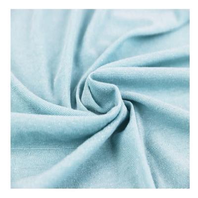 China Factory Supply Shiny Fabrics Wholesale Suppliers For Men Yoga Suiting Wear High Grade Quality Skin-friendly for sale