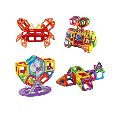 China Educational Toy Modern Novel Design BPA Free Child Building Toys Magnetic Building Tiles Toys Magnetic 3d Tiles Set for sale