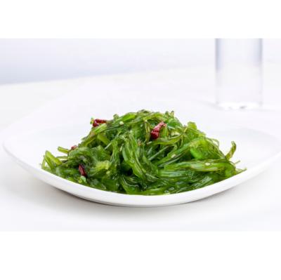 China Green Food FROZEN Nutritious Delicious Flavored Wakame Stem Flavored Silk for sale