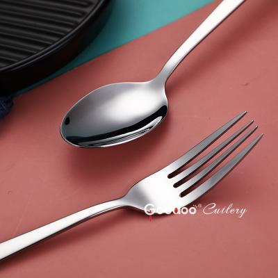 China Viable New Design Cutlery Spoon Fork Premium Reusable Cutlery Set for sale