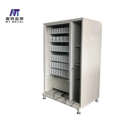 China Custom Aluminum Vending Machine Cabinet SGCC/SPCC Sheet Metal Fabrication For Vending Machine for sale