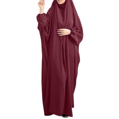 China Polyester 2021 New Sale Abaya Dubai Dress Muslim Abaya Plain Designs Muslim Abaya Dresses Dubai for sale