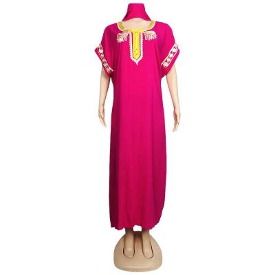 China Muslim Clothing Abaya Modest Dresses Women's Polyester Kaftan Middle Eastern Muslim Moroccan Dress for sale