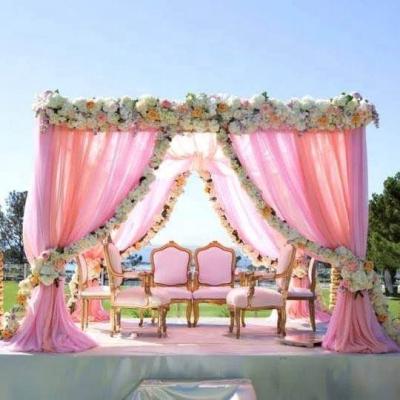 China Europe chiffon square backdrop for wedding decoration for sale