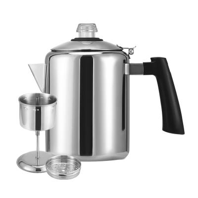 China WITH LID stainless steel drip coffee kettle pot pour over coffee kettle coffee drip kettle for sale