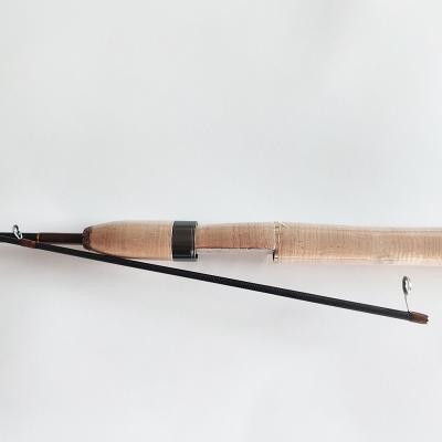 China Ultralight 2 Section Alpha Carbon Freshwater Fishing Spinning Rod With Titanium Guide for sale