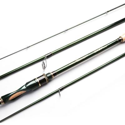 China Alpha Carbon Portable Ultra Light Carbon Fishing Spinning Rod for sale