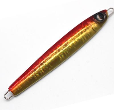 China Alpha Jigging Lure Metal Jig Vivid Action Lure Swim Vertical Building Japan Quality Luminous Saltwater Fishing Lures for sale