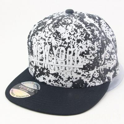 China breathable & Custom Kids 3d Embroidery Hip Hop Sticker Waterproof Snapback Cover 5 Panel Kids Breathable Waterproof Hats for sale