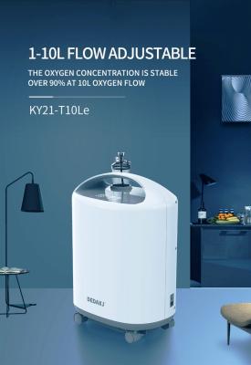 China 10 Liters German Brand 93% Purity Oxygen Concentrator Oxygen Medical Home Use KY21-T10Le Oxygen Concentrator for sale