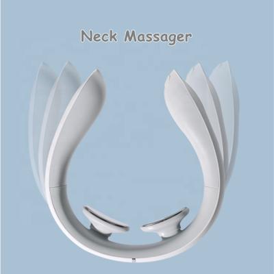 China HOT SELLING Popular Multifunctional Neck Massager Electric Electronic Smart Massager Mini Pulse Cervical Spine Vertebra Heating SPA With Heat for sale