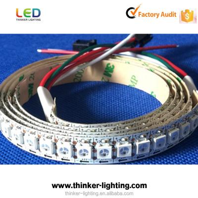 China Hotel 144 led per meter 1m per roll digital led strip ws2812b with factory price for sale