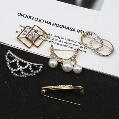 China Factory Direct Selling Viable Clothing Coat Coat Wool Shirt Stick Drill Pin Zinc Alloy Button for sale