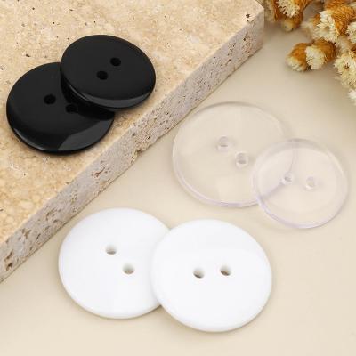 China Factory direct sale viable woolen coat, shirt, suit lining buttons, bread, two-eye resin buttons for sale