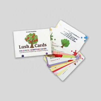 China Large Custom English Chinese Assorted Talking Letter Game Paper Printing Services Learning Toys Contrast Cognitive Flash Cards for sale