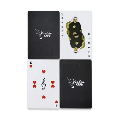 China PVC Plastic Clear Compact Plastic Washable Digital Cheating Travel Game Cards for sale