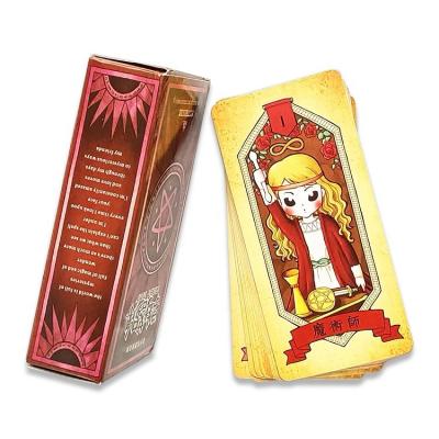 China Baby paper wrapping for tarot book and card for sale