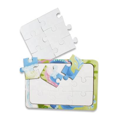 China Cartoon Toy White Baby Shape Jigsaw Puzzle Educational Toy for sale