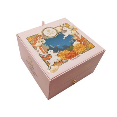 China Recyclable Wholesale Custom Paper Packaging Gift Contact Lenses Packaging Box Drawer Gift Box for sale