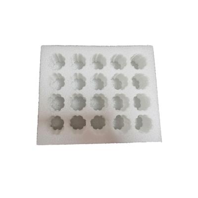 China Recyclable Shockproof EPE Tray Packaging Foam Insert Protector For Eggs for sale