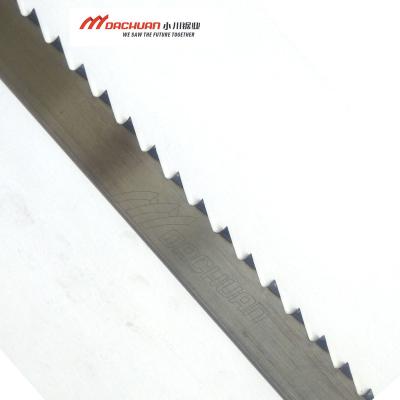 China Soft and Medium Wood Cutting High Quality SKS51 Wood Cutting Hardened Slant Band Saw Blade by Coil for sale