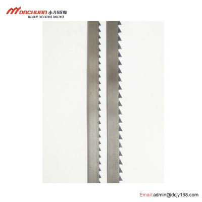 China Meat Bone Cutting 1740mm Hot Selling Frozen Fish Flesh Bone Cutter Saw Blade Per Welded Length for sale