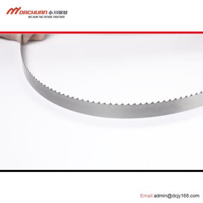 China The high quality strip of meat. 16x0.55x1650mm High Speed ​​Straight Soft Edge Saw Blade For Cutting Meat Bone for sale