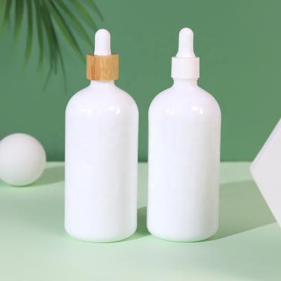 China China Cosmetic Wholesale White Bottle 200ml Essential Oil Dropper Bottle for sale