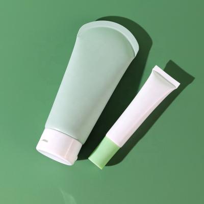 China Custom Eco Friendly Cosmetic Tube Cream Cosmetic Sugarcane Lotion Plastic Tube for sale