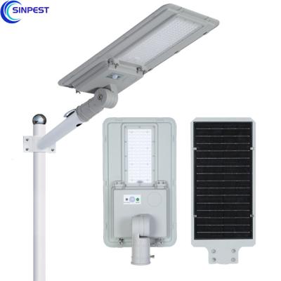 China ROAD ip65 high quality outdoor light smd 60W 100W 180w integrated all in one led solar street light for sale