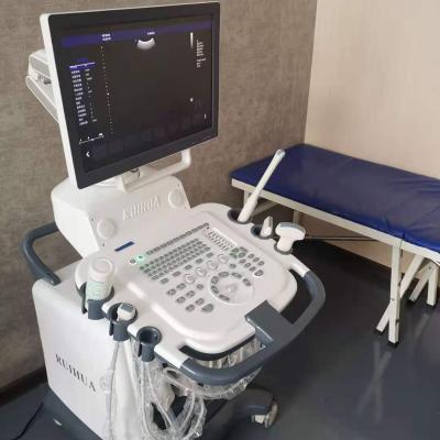 China Ultrasonic Trolley Metal RUIHUA Ultrasound Machine Doppler Ultrasound Medical Instruments to Manufacturer DU8-M9 for sale