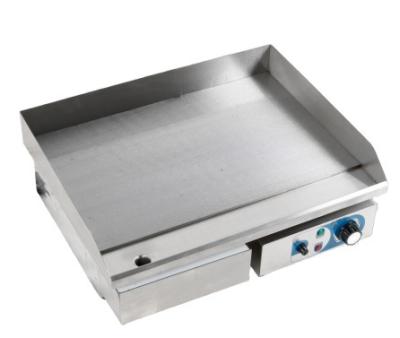 China And Heat Flat Professional Electric Griddle Cook Easyuse Snackfood Easily Cleaned Stainless Steel Single Supply Manufacturer for sale