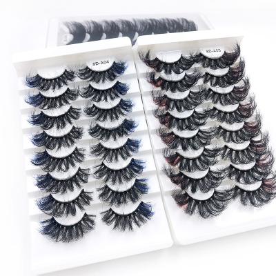 China NEW Wholesale 8D False Eyelashes False Mink Eyelashes Vendor Cotton Strip 8D Natural Soft Vegan Mink Lashes for sale