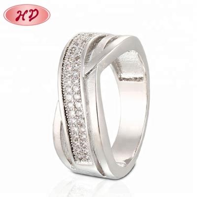 China FASHIONABLE Cross Jewelry Ring Price In Saudi Arabia White Gold Latest Gold Ring Designs For Girls for sale