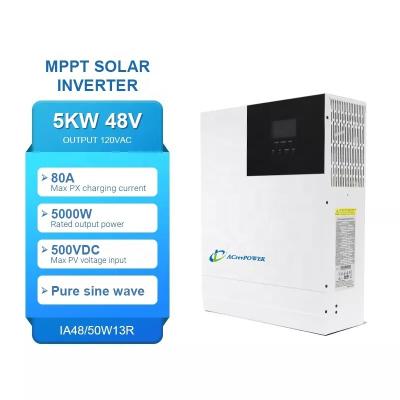 China ACrevPower Manufacturer Professional Home Appliance Manufacturer Off Grid Modified Sine Wave Power 5Kva Inverter Inverter 8000W Parallel for sale