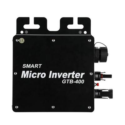 China On-Grid Mini Solar System Inverter 400w Micro Solar Inverter Micro Inverter / IP65 Grid Tied Solar Inverter for sale