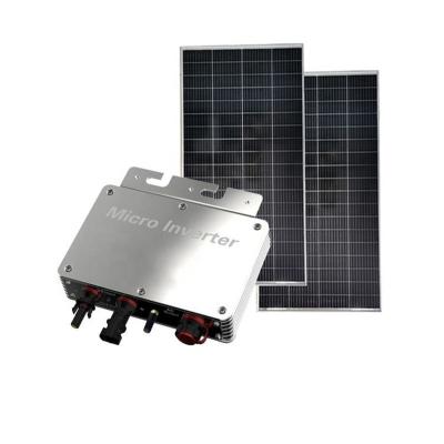 China Enter Interface MC-4 1000W 110V 220V Stand By Mobile WIFI APP Solar System On Grid Micro Grid Mppt Diy Smart wvc Inverter 245*202 *60mm for sale