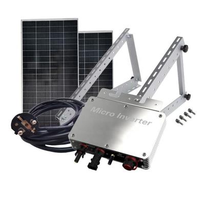 China Mc-4 On-Grid Solar System Wire Solar System On Grid 300W 110V 220V Stand By Solar Grid Mobile Link Communication APP Micro WIFI Inverter for sale