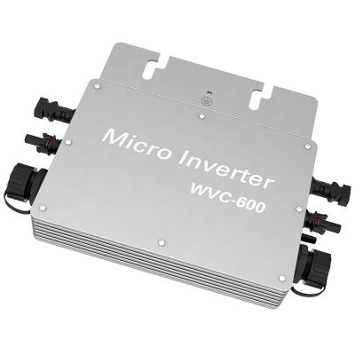 China On-grid solar system mincro inverter WVC-600w inverter manufacturer ETL microinverter mppt solar photovoltaic inverter for sale