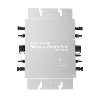 China Micro Solar Inverter 1400w Micro Inverter / IP65 Grid Tied Solar Inverter For Solar Panels 430MM*375MM*115MM for sale