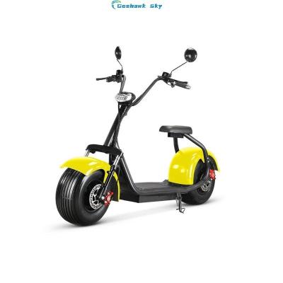 China Fat Tire Citycoco Scooter Trial 2000w Lithium Battery Moped 35 Miles City Range APP/waterproof IPX4 for sale